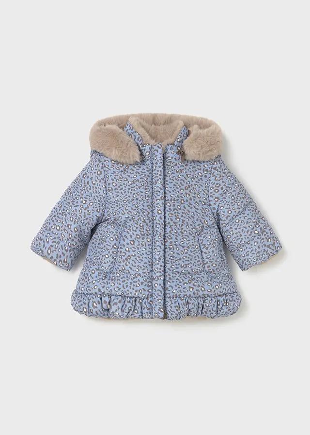 Cappotto Bimba Azzurro 2404/50 by MAYORAL