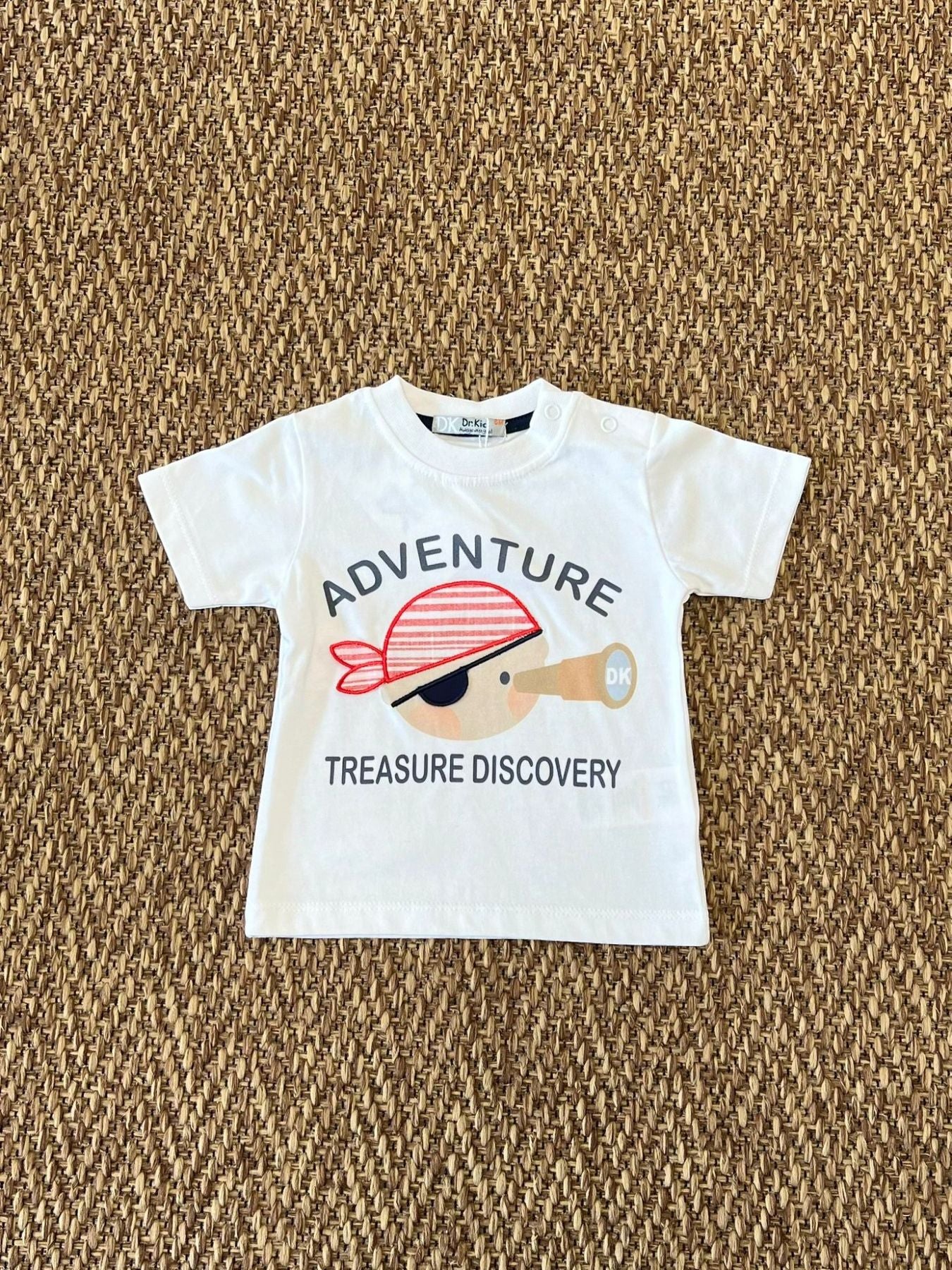 T-shirt Bimbo BIANCO DK509/PV24 -  NANU' BABY