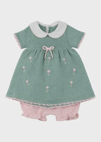 Completo nascita Neonata Verde MARGHERITE 451/V by BABY LORD