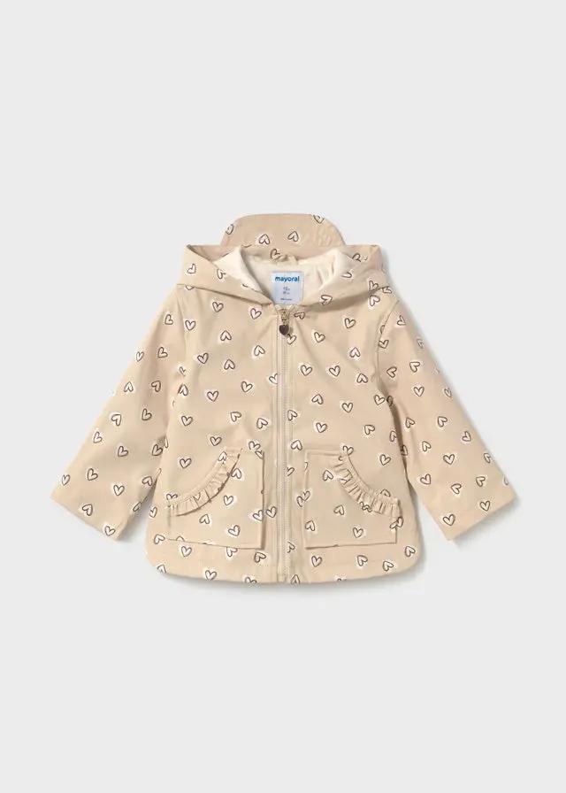 Cappotto Bimba Avorio 2442/21 by MAYORAL