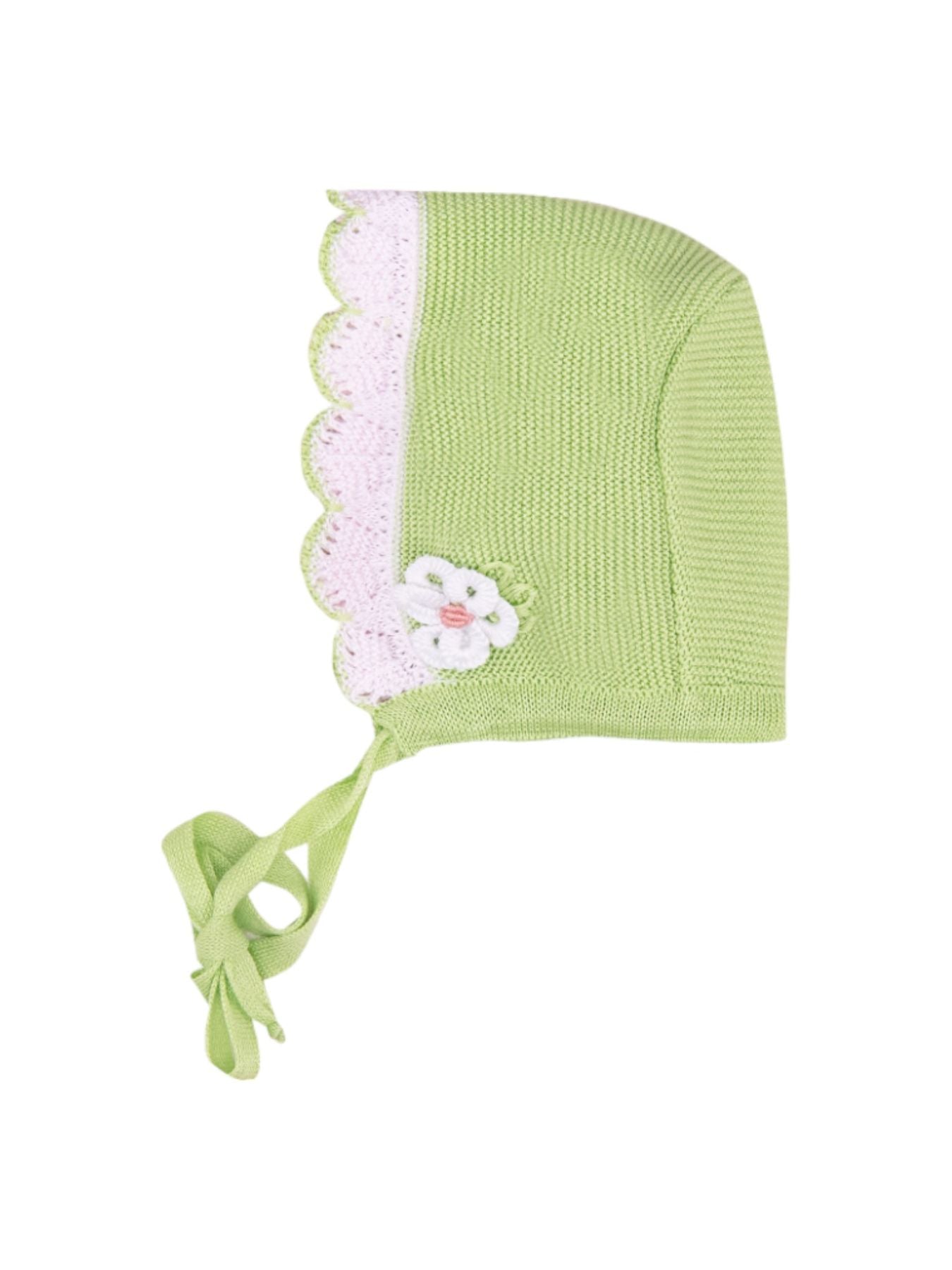 Cuffia Neonata VERDE EP20CU -  NANU' BABY