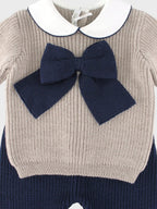 Completo nascita Neonato Tortora MAGLIA INGLESE FIOCCO 547/4837 by BABY LORD