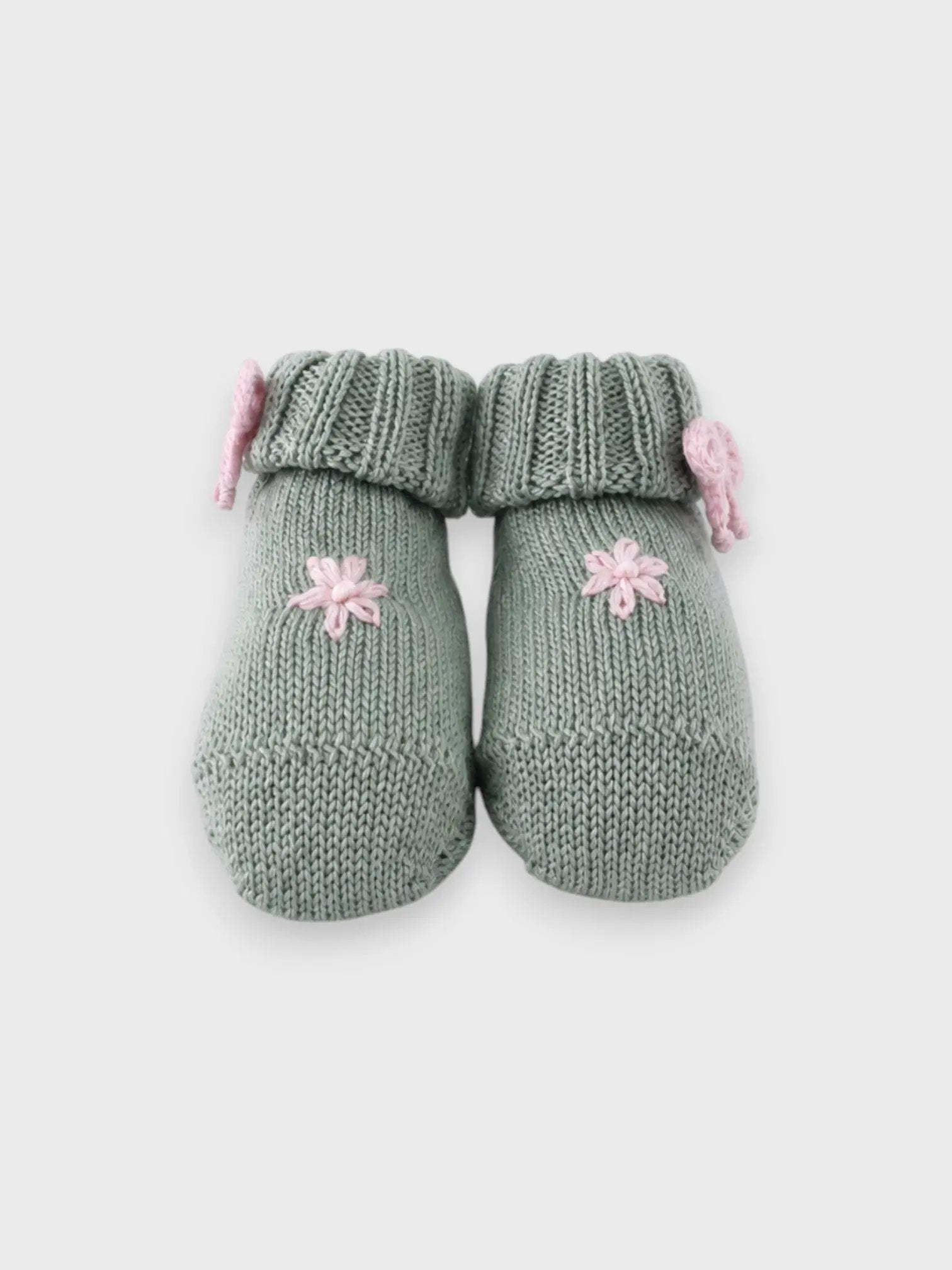Babbucce Neonata Verde DALIA 720/6231 by BABY LORD
