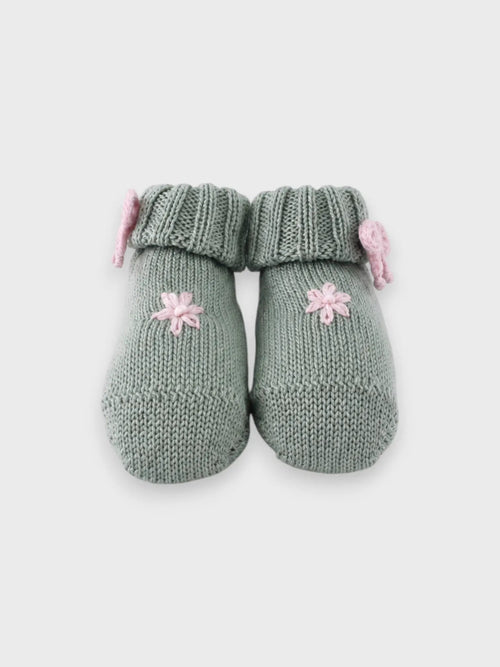 Babbucce Neonata Verde DALIA 720/6231 by BABY LORD