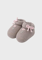 Babbucce Neonata Avorio MARGHERITE 759 by BABY LORD