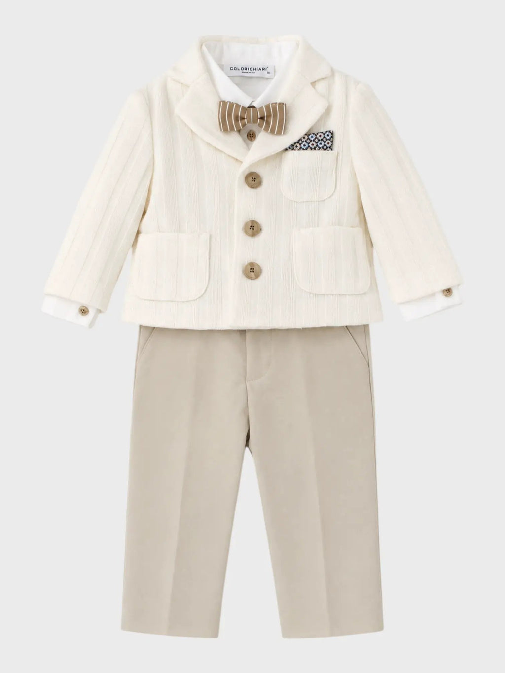 Completo Cerimonia Bimbo Panna MN508692/5020 by COLORICHIARI