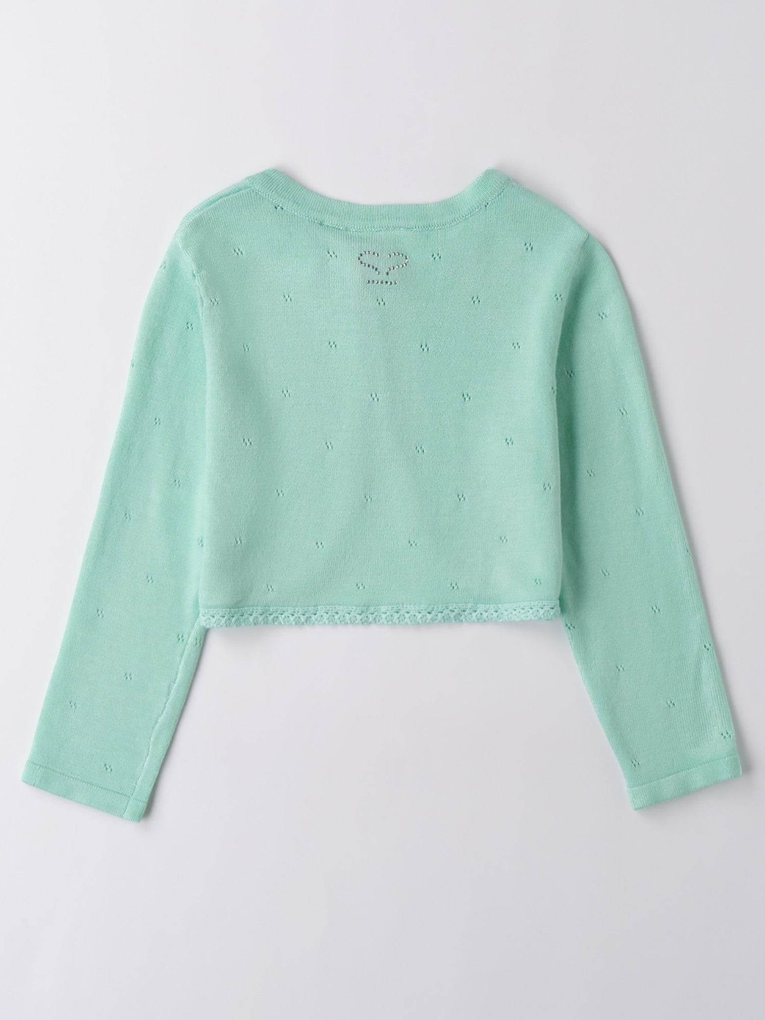 Cardigan Scaldacuore Bimba VERDE 0B333/4634 -  NANU' BABY