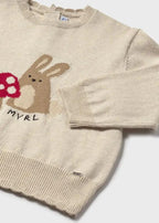 Maglia Bimba Beige 2354/21 by MAYORAL