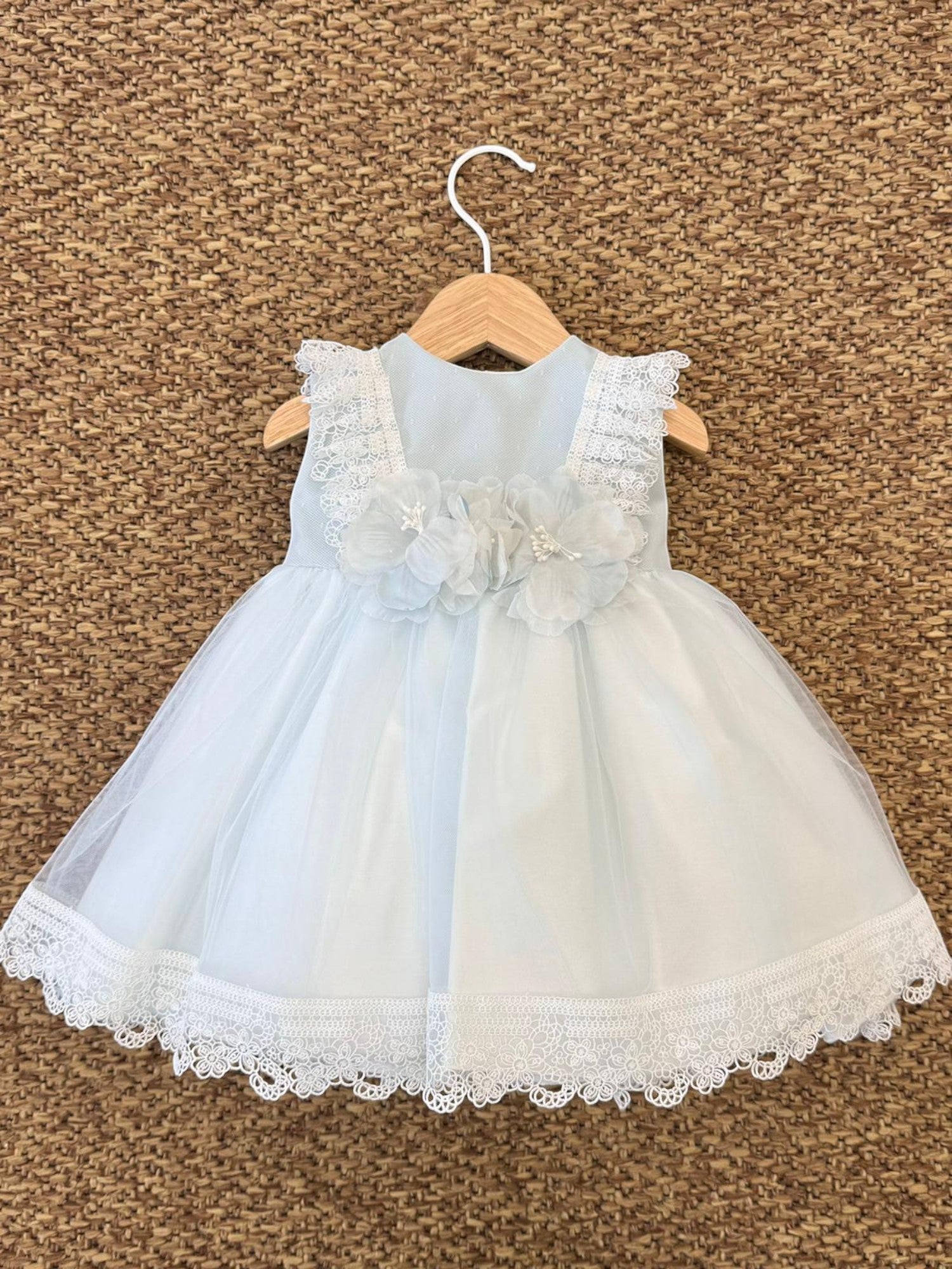 Abito Cerimonia Bimba AZZURRO FB086/AP -  NANU' BABY