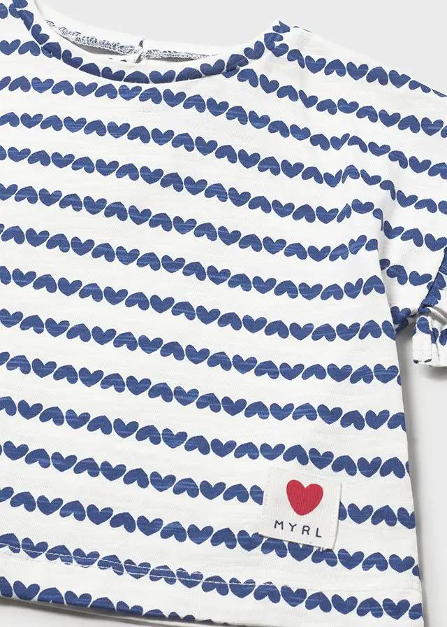 T-shirt Bimba Blu 1082/15 by MAYORAL