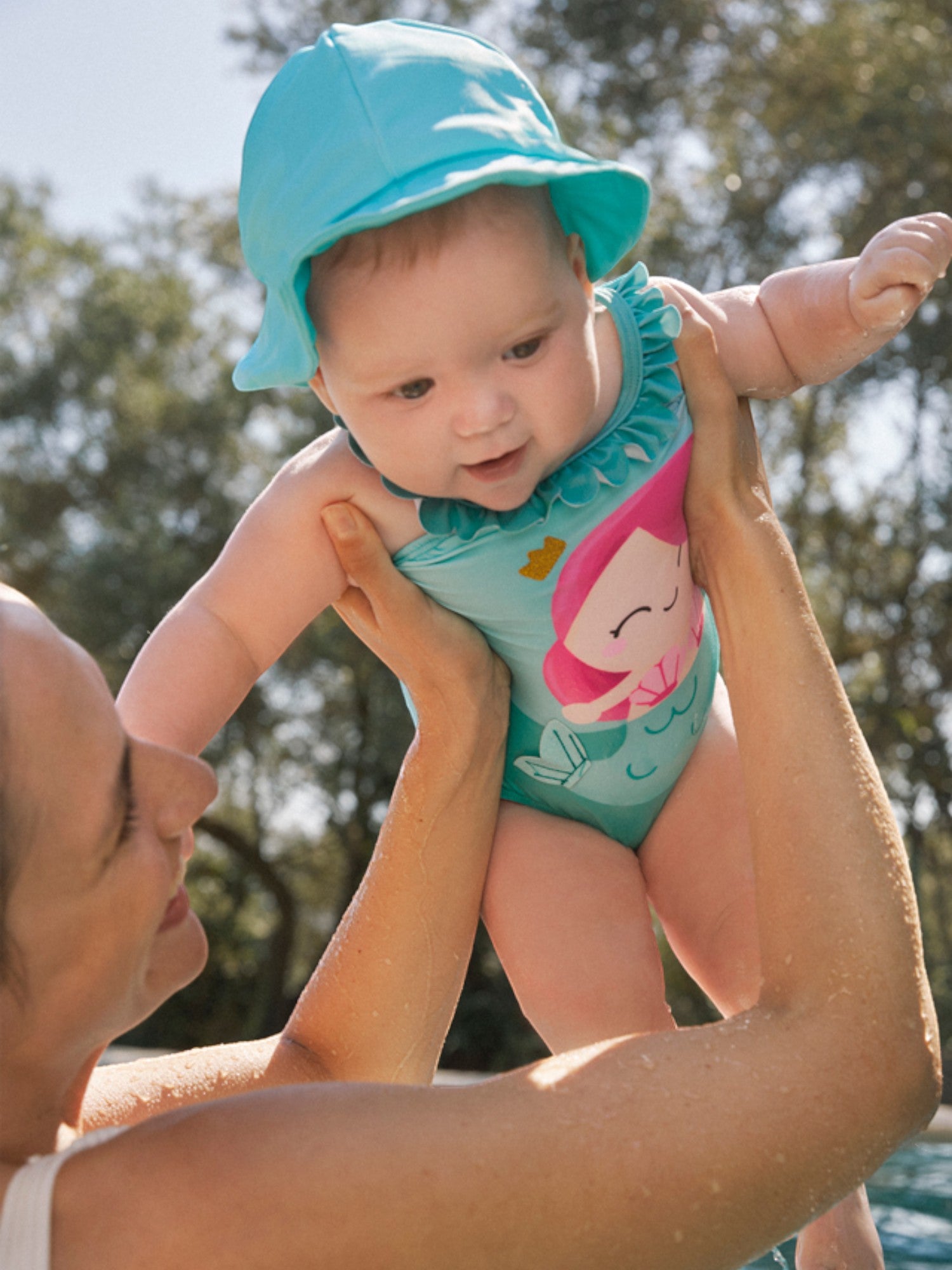 Costume e cappello Bimba VERDE 1764 /V -  NANU' BABY
