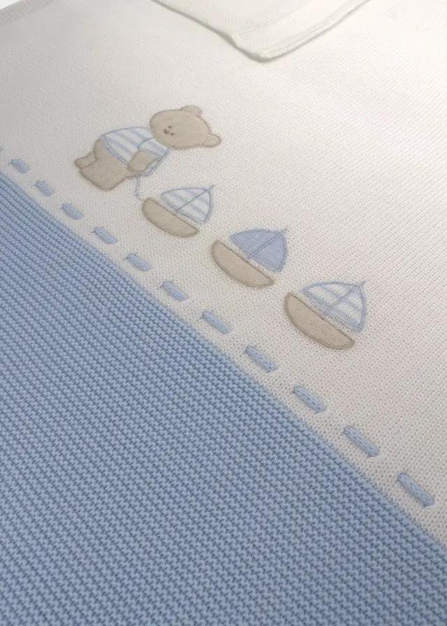 Coperta Neonato Cielo ORSETTO/198-C by BABY LORD