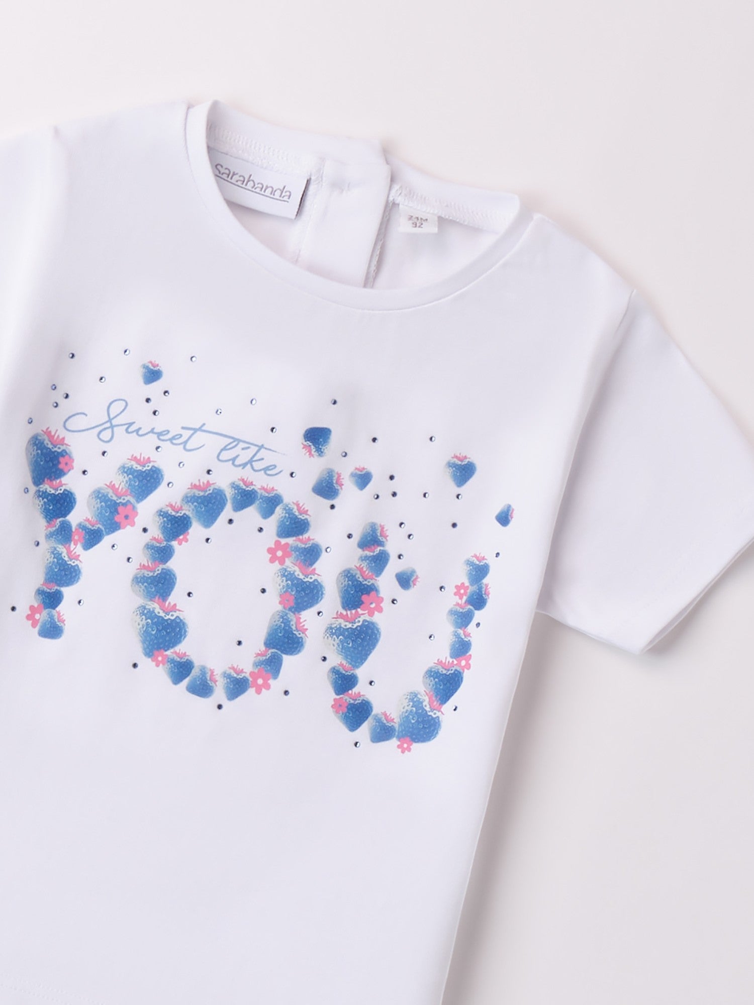 T-Shirt Bimba BIANCO 0B312/0113 -  NANU' BABY