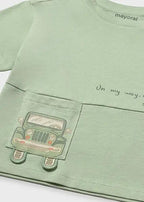 T-shirt Bimbo Verde 1005/15 by MAYORAL