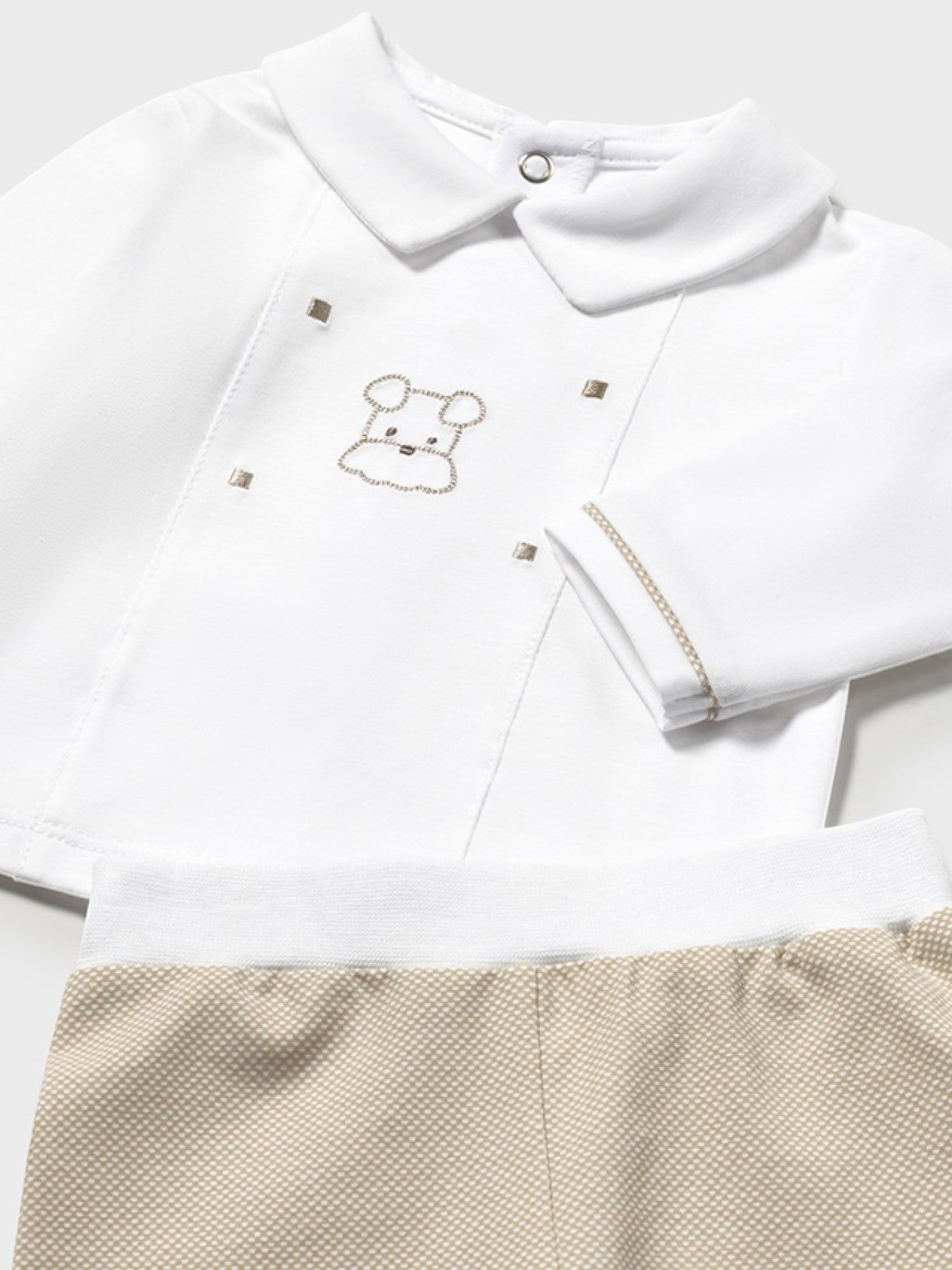 Completo ghettina Neonato BEIGE 1558 /BE -  NANU' BABY