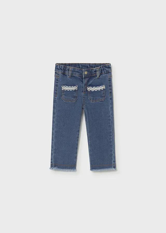 Pantaloni Bimba Blu 1511/74 by MAYORAL