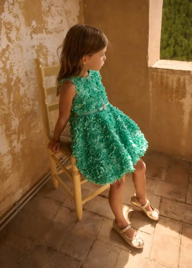 Abito Bimba Verde 5038/9 by ABEL & LULA