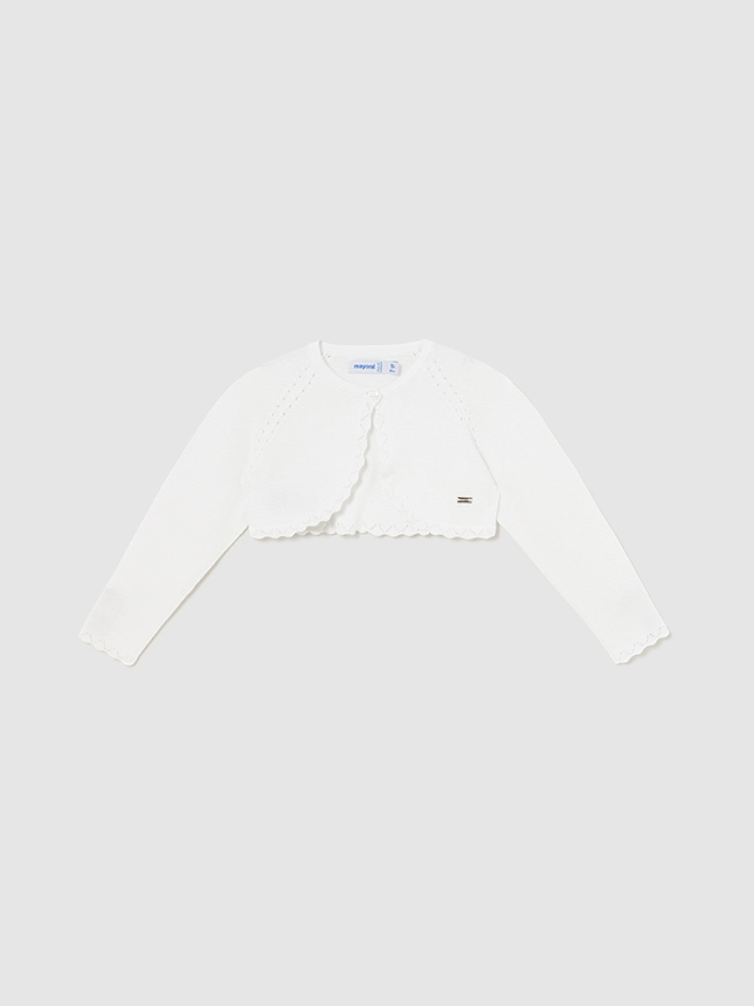 Cardigan cerimonia Bimba BIANCO 1313/085 -  NANU' BABY