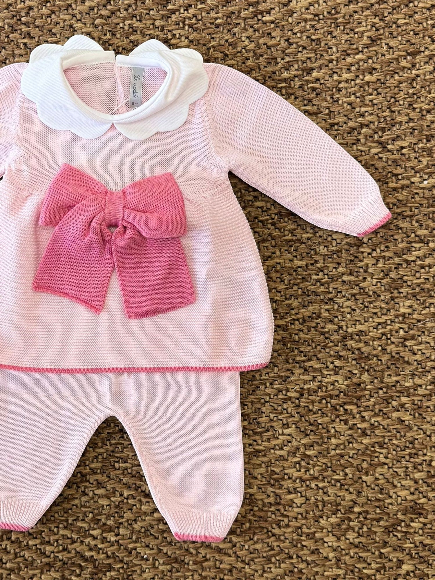 Completo nascita Neonata ROSA 2P61/7024 -  NANU' BABY