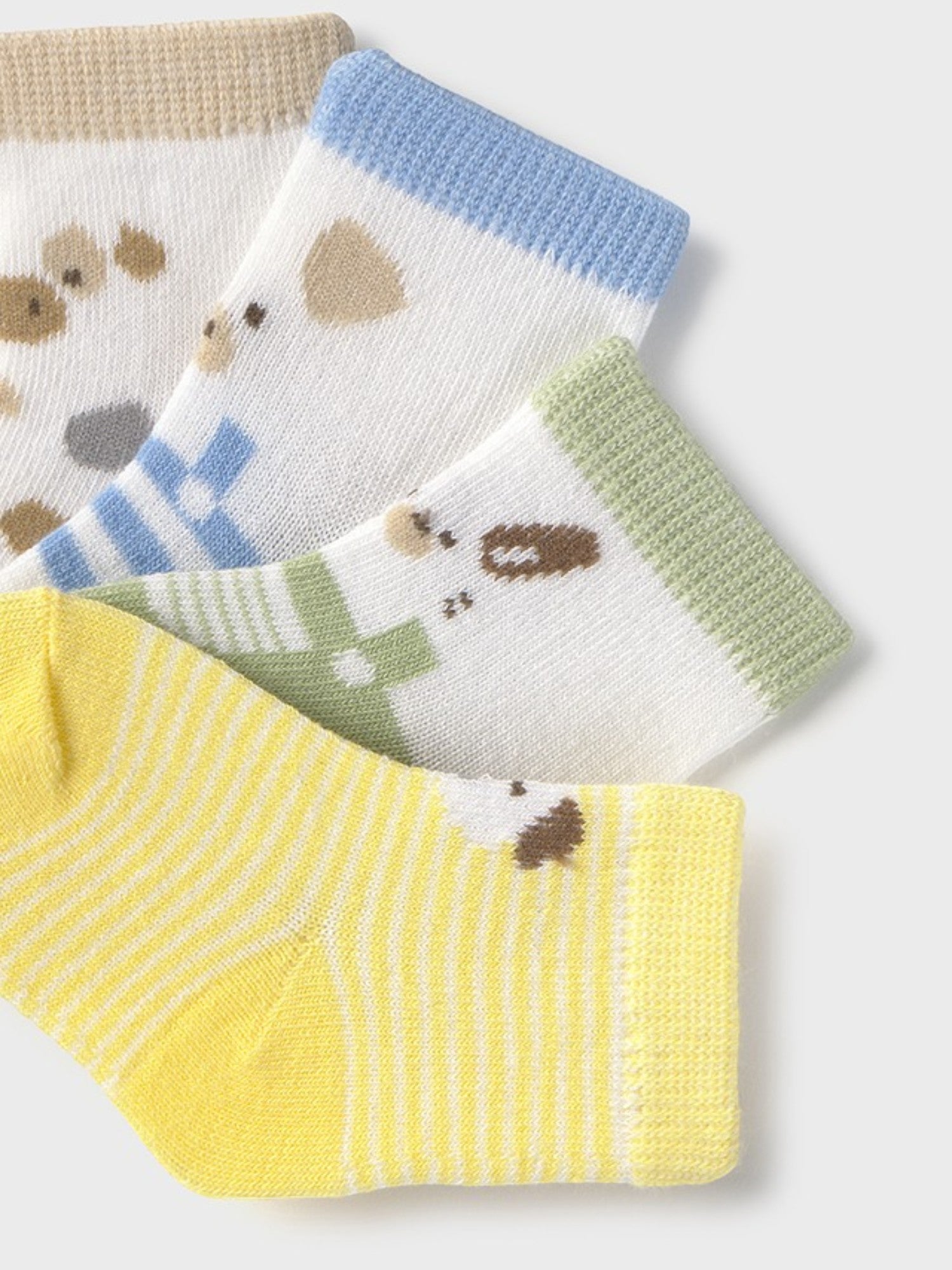 Set 4 calze  MULTICOLORE 9862 /MU -  NANU' BABY