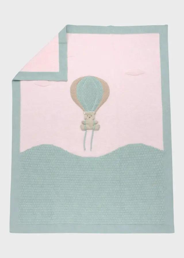 Coperta Neonata Rosa EK5080/R by MARLU'