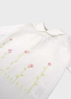 Tutina Neonata Bianco PICCI/TU by PICCOLA GIUGGIOLA