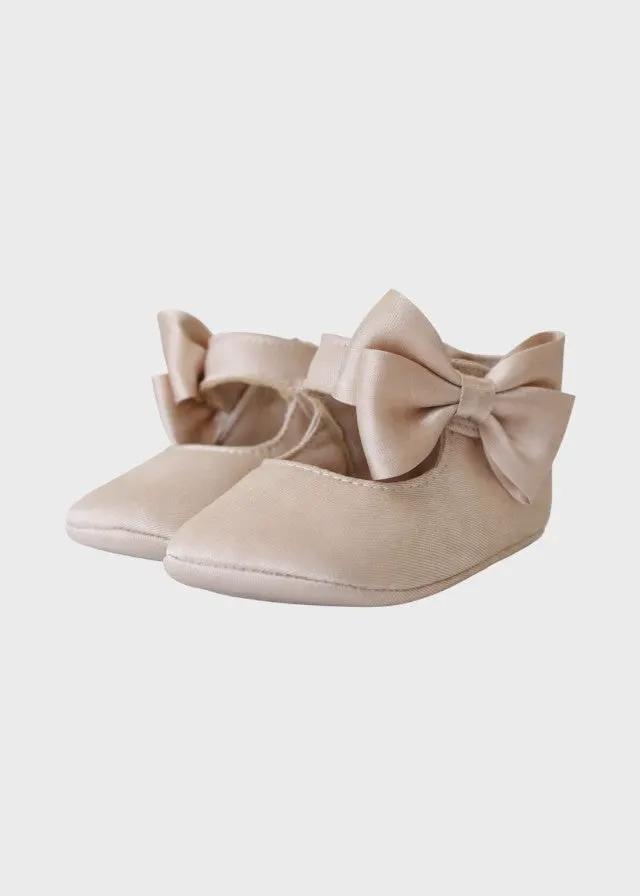 Scarpette Bimba Beige Raso Satinato SF4116/T0988/B by AMBARABA'