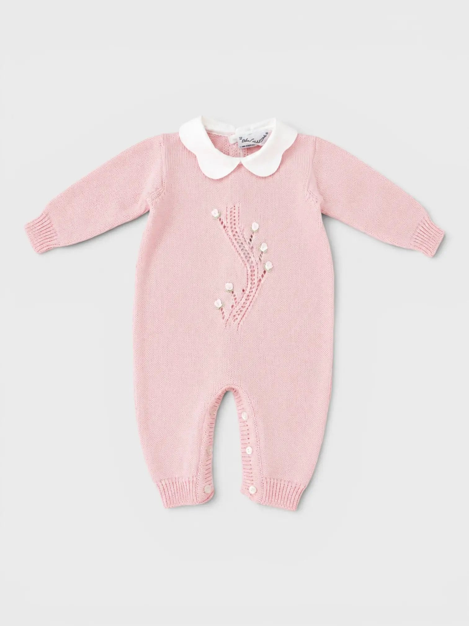 Tutina Neonata Rosa MERIDA/TU-R by PICCOLA GIUGGIOLA