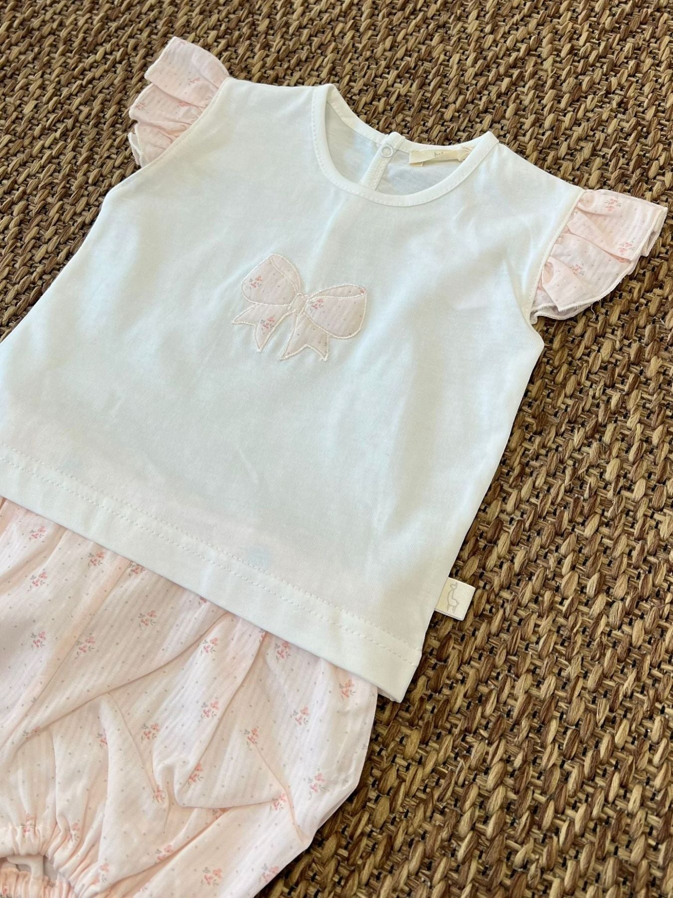 Completo Flora Bimba ROSA FLORA FL44/83G -  NANU' BABY