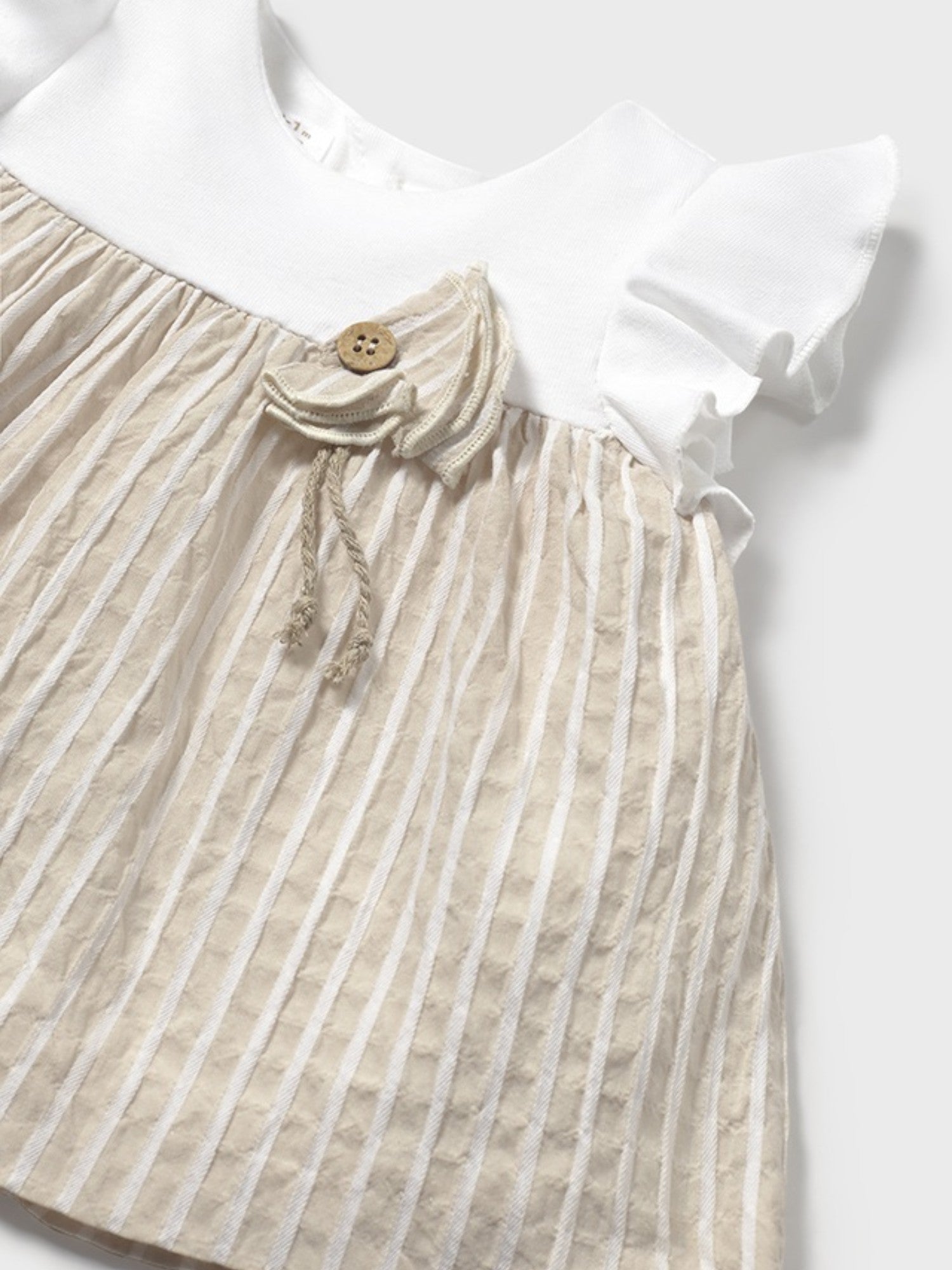 Abito Bimba AVORIO 1845 /A -  NANU' BABY