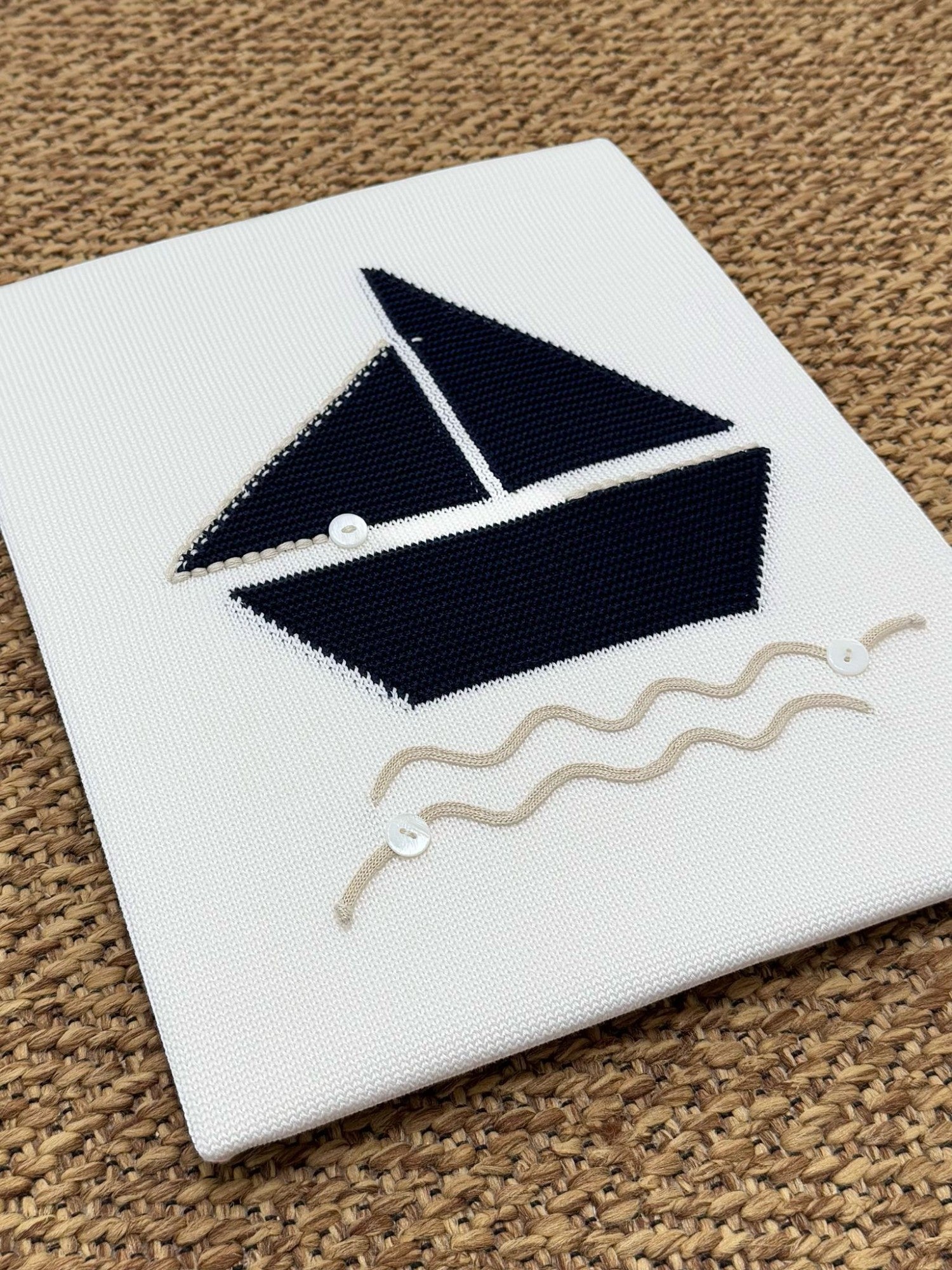 Coperta Neonato BLU 7616 -  NANU' BABY