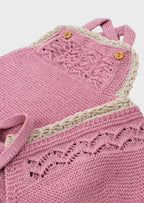 Salopette Bimba Rosa CROCHE' 8004/54 by MARTA Y PAULA