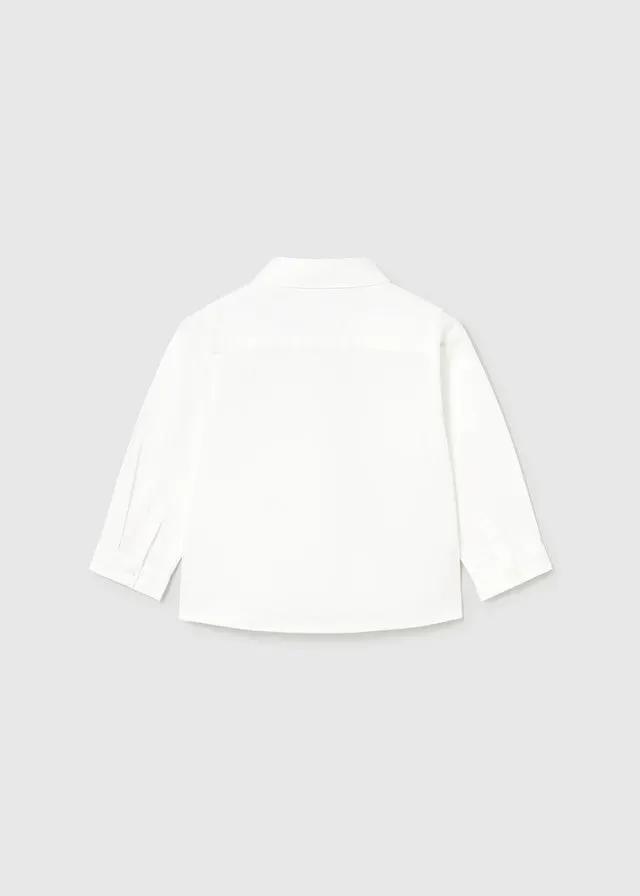 Camicia Bimbo Bianco 124/28 by MAYORAL