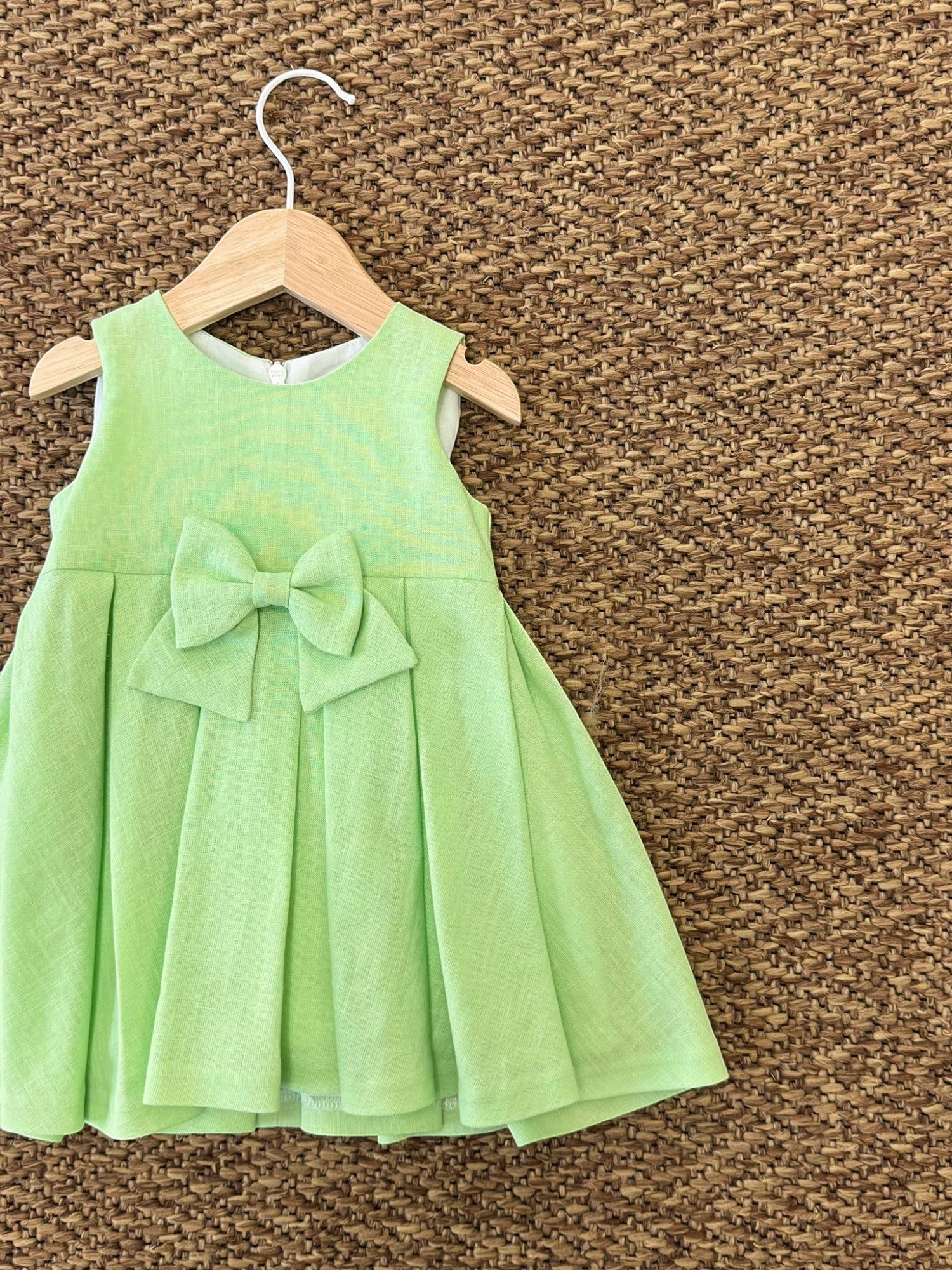 Abito Bimba VERDE FF39007/T26/V -  NANU' BABY