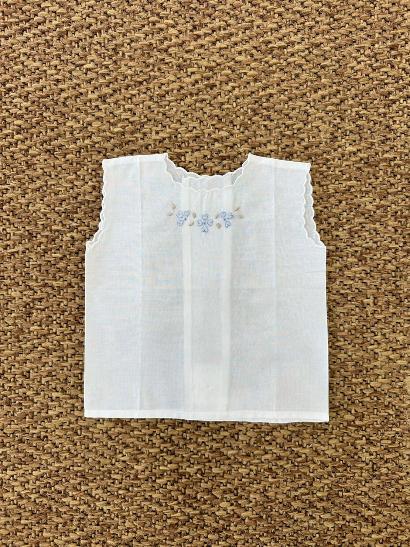 CAMICINA BATISTA Neonato AZZURRO CA19A -  NANU' BABY
