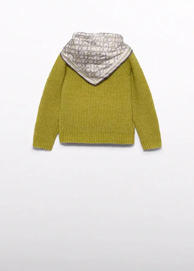 Maglia Bimba Verde 5881/18 by ABEL & LULA