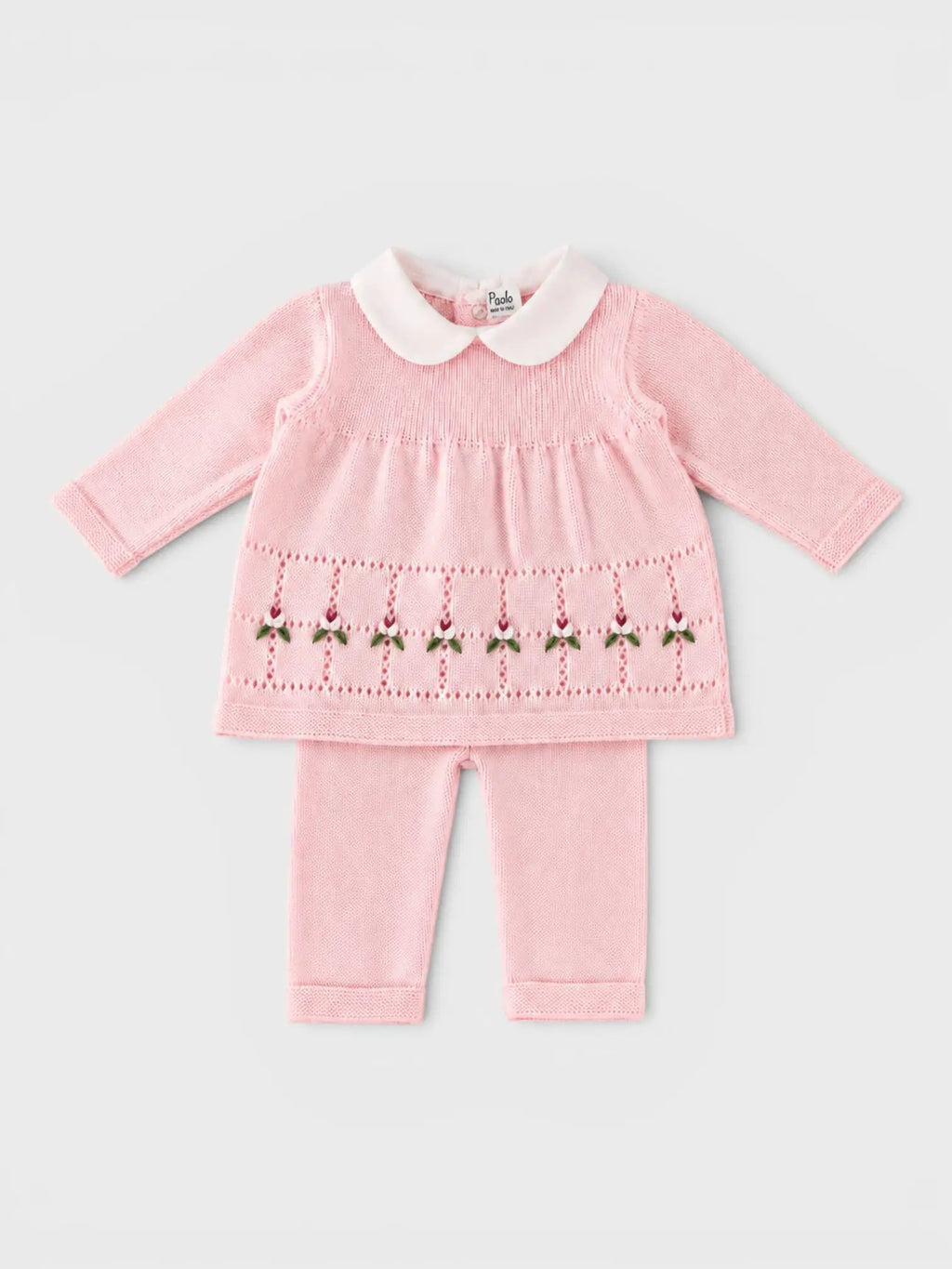 Completo nascita Neonata Rosa ROSIE/CN by PICCOLA GIUGGIOLA