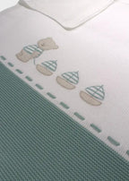 Coperta Neonato Verde ORSETTO/198-V by BABY LORD