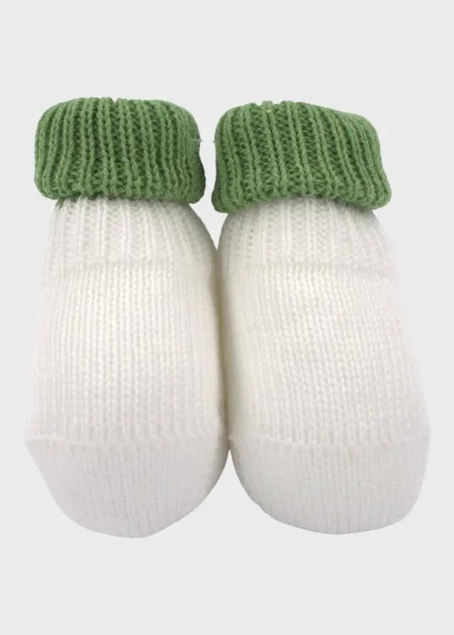Babbucce Neonato Bianco SC66/1630 by LE DODO'