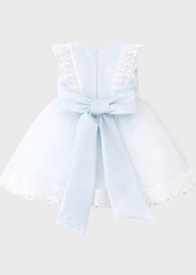 Abito Cerimonia Bimba Azzurro FB086/AP by FLO' SARTORIA ITALIANA