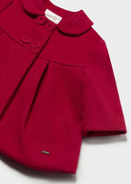 Cappotto Bimba Rosso 2407/13 by MAYORAL