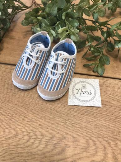 Scarpina Bimbo AZZURRO ES51SC -  NANU' BABY