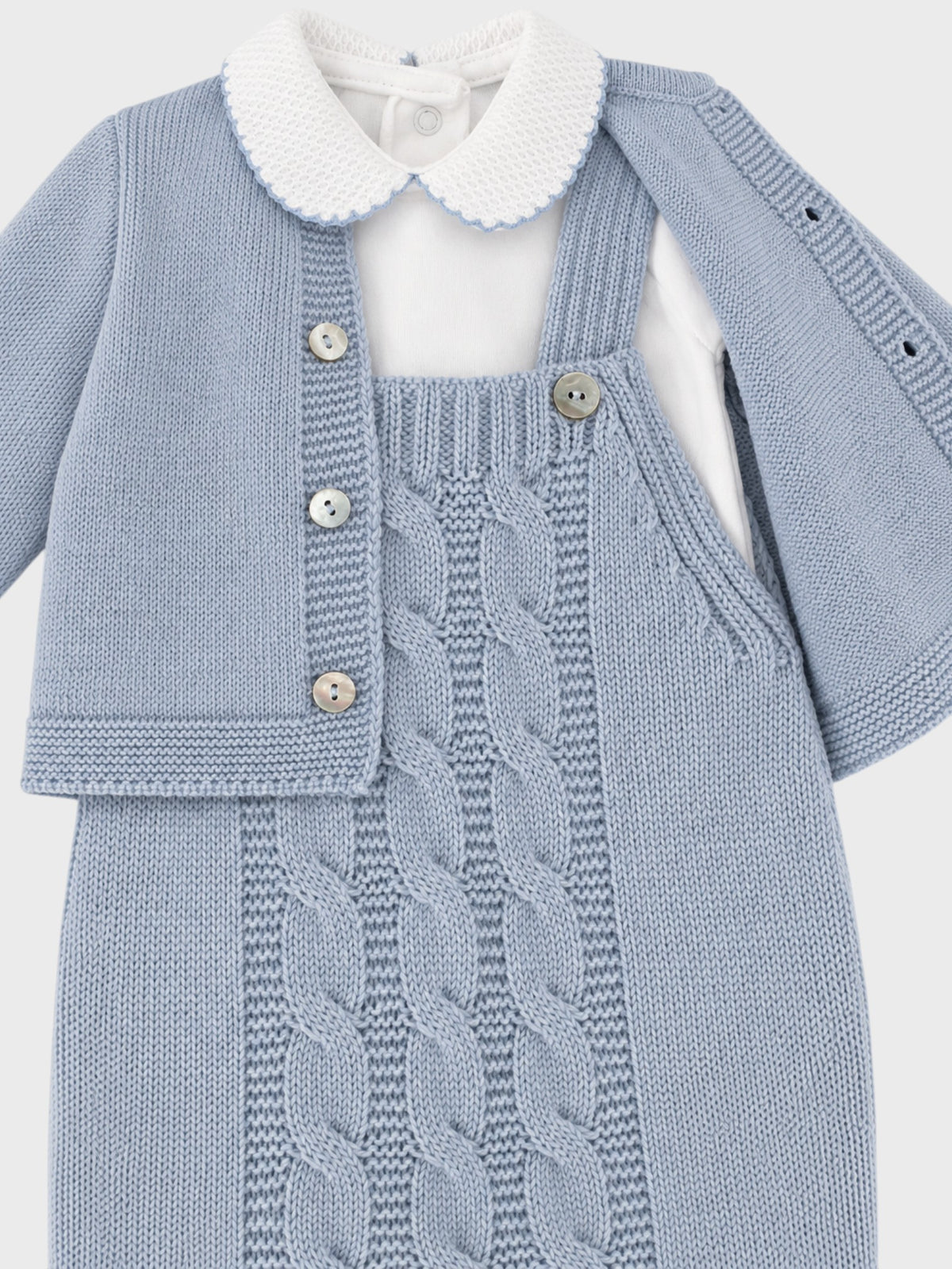 Completo nascita Neonato Cielo BRAIDING 322M/C