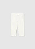 Pantaloni Bimbo Bianco 522/39 by MAYORAL