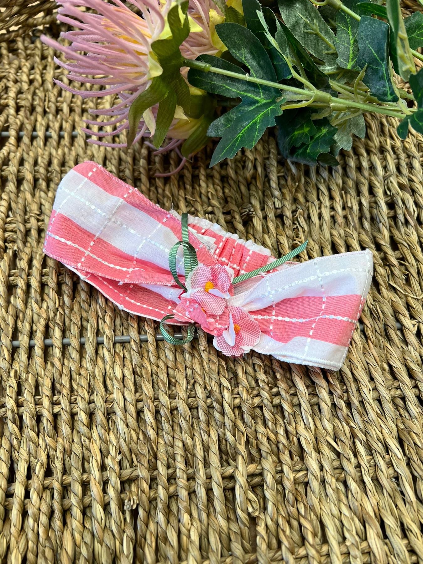 Fascia Bianco e Rosa  Bianco 9681 -  NANU' BABY