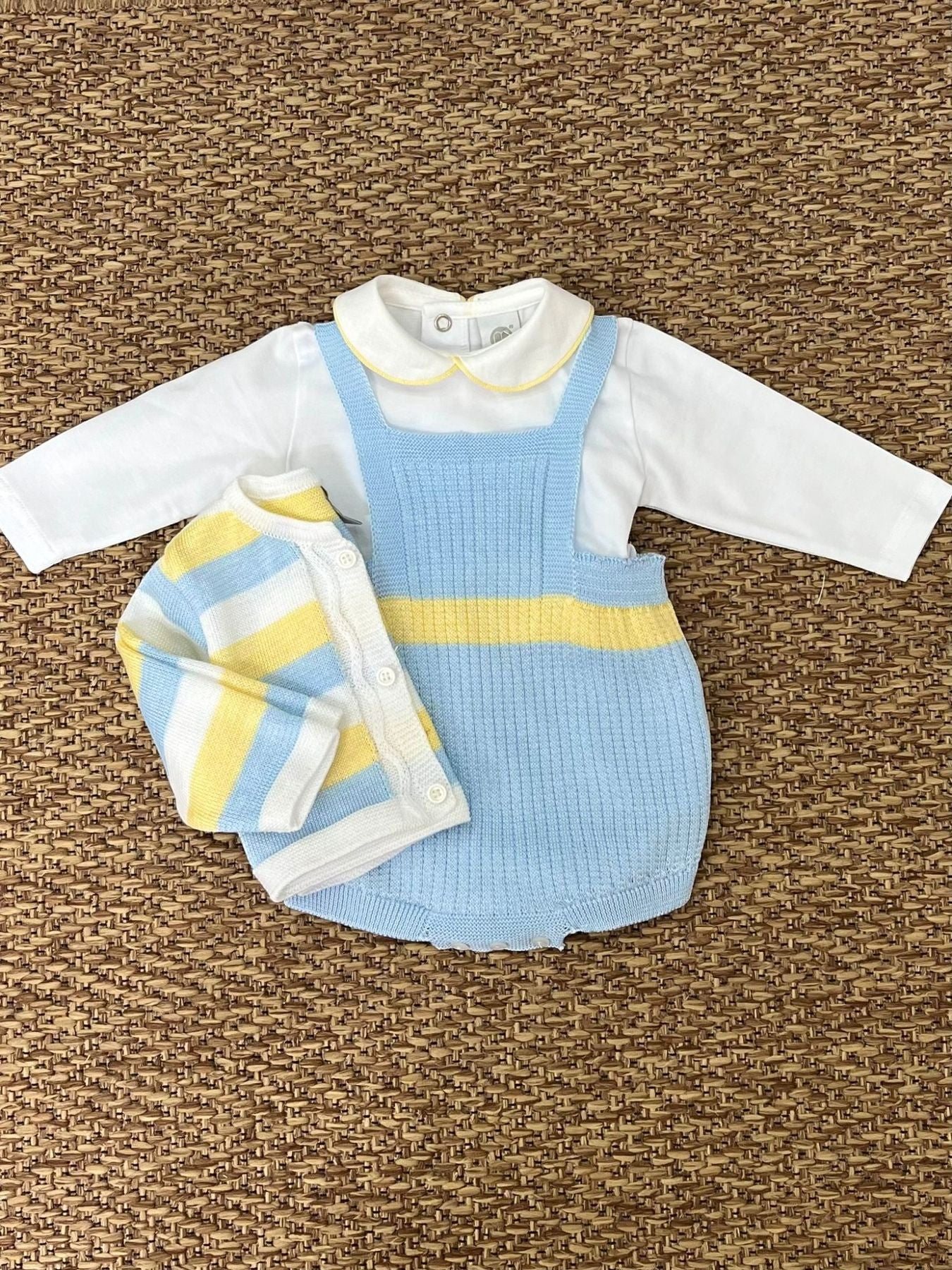 Completo doppio colore Bimbo CIELO EP5131 -  NANU' BABY