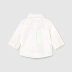 Camicia Bimbo Ecru 2196/20 by MAYORAL