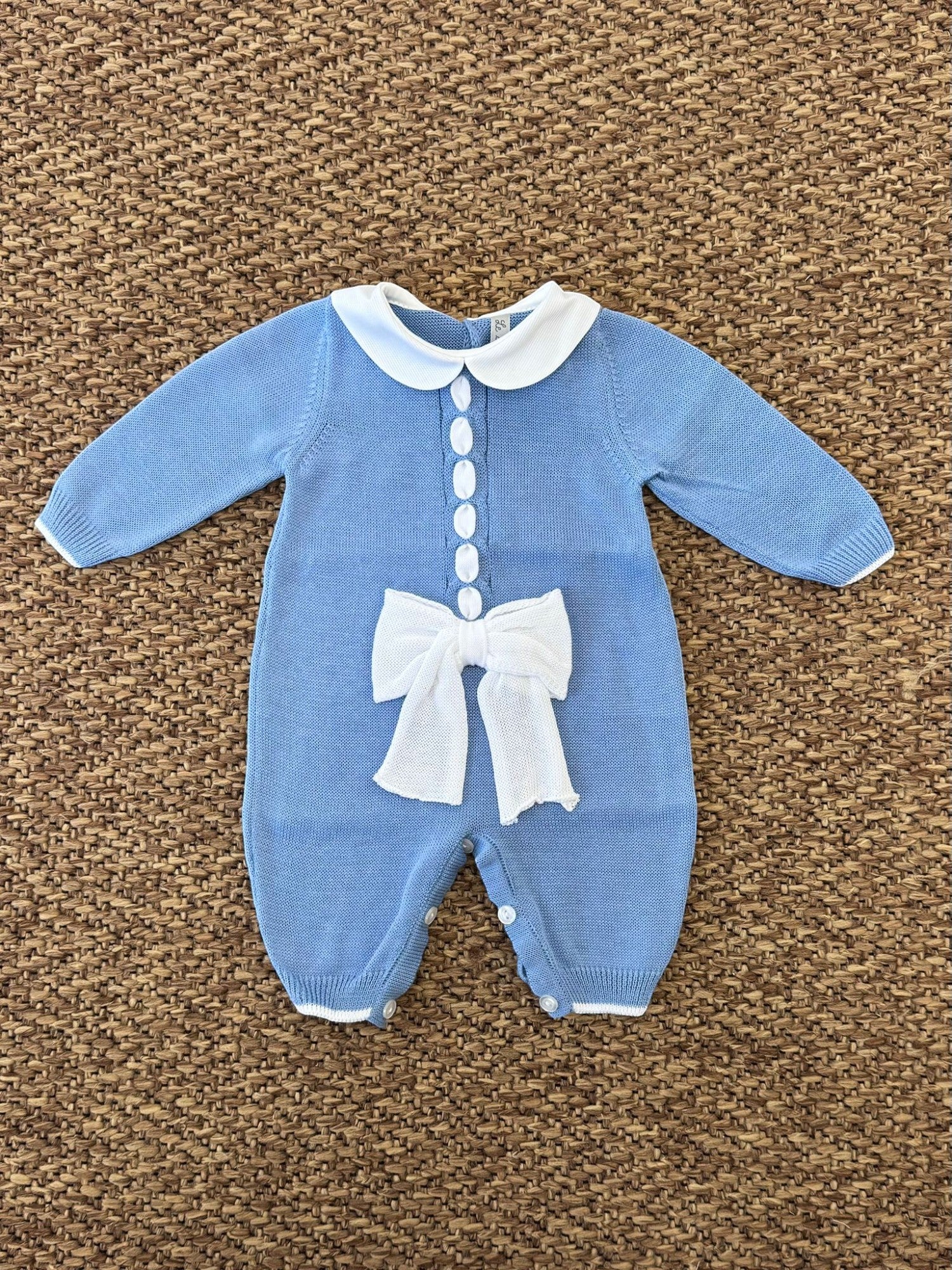 Tutina Neonato AZZURRO T62L/1201 -  NANU' BABY