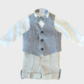 Completo Cerimonia Bimbo Blu FM37085/T264 by AMBARABA'