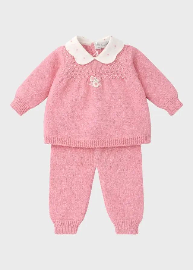 Coperta Neonata Rosa TAORMINA 01 by PICCOLA GIUGGIOLA